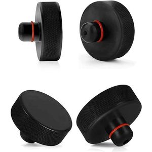 Green Glow - Rubber Jack Lift Pad Adapter - Set van 4 stuks - Geschikt voor Model 3 - Bescherming voor Batterij en Chassis - Veilig Voertuig Optillen