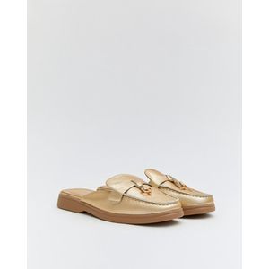 Dames Loafers - Mocassins - Goud - Imitatieleer - Maat 36 - Instappers