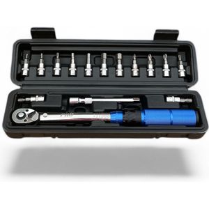 Momentsleutel Fietsgereedschap Pro Sport Lights 1/4 - Fiets 2/24Nm - Draaimomentsleutel Set