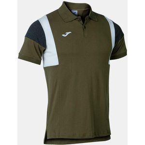 Joma - Sleeve Polo - Sport T-shirt - Khaki