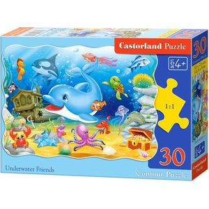 Castorland Legpuzzel Underwater Friends 30 Stukjes