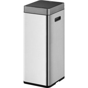 EKO - Mirage Slim Sensor Bin 30 liter - Stainless steel - mat RVS - Prullenbak