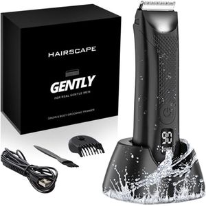 Gently Scheerapparaat Mannen - voor Schaamhaar & Schaamstreek - Trimmer - Body Shaver - Tondeuse Heren voor Schaamhaar