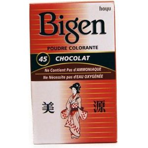 bigen hair color chocolate 45