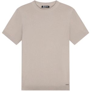 Malelions Knitted T-Shirt - Sand S