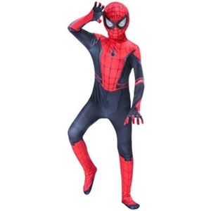 Super hero Marvel Spiderman verkleedkostuum voor kinderen - maat S 100-110 cm - Carnaval, Halloween en verjaardag pak kids suit