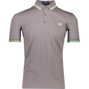 Fred Perry Polo Grijs Aansluitend - Maat XS - Mannen - Lente/Zomer Collectie - Katoen