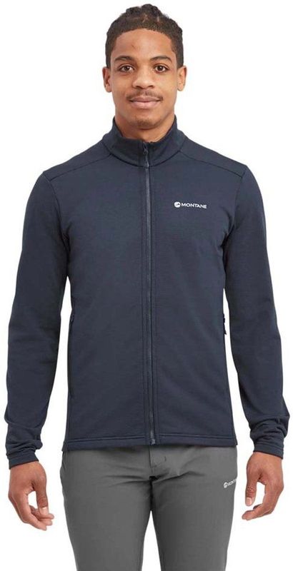 Montane - Protium - Fleece Jacket - Blauw - Met Volledige Rits