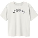 NAME IT - NKMNEVIN SS NREG TOP - Ecru - Jongens T-shirt