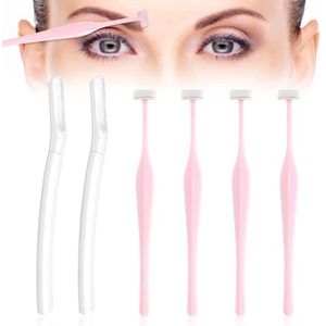 6 Delige Eyebrow Razor Set - Precisie Oogbrouw Scheermes voor Vrouwen