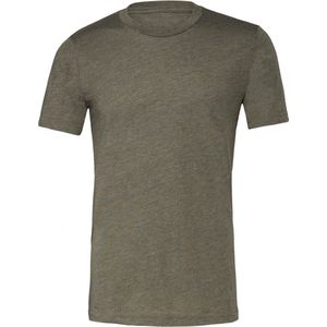 Bella+Canvas Unisex Heather CVC Short Sleeve Tee CV3001CVC - Heather Military Green - M