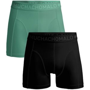Muchachomalo Heren Boxershorts - 2 Pack - Maat S - 95% Katoen - Mannen Onderbroek