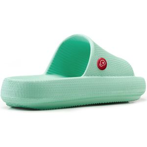 Schu'zz Schuzz Damen Badelatschen CLAQUETTE Femme Aqua / Blau-39-40