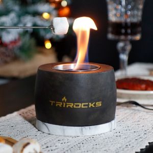 Deze design tafelhaard van Action brengt direct sfeer in huis