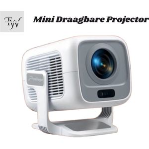TrendWave Projector - HD 1080P Beamer - Android 4K - WIFi BT5.4 - Auto Focus - Smart Home Theater Video - Portable Mini Beamer