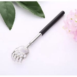 CHPN - Uitschuifbare Ruggenkrabber - Telescopische Ruggenkrabber - Jeukende rug - Berenklauw - Uitschuifbaar - Verstelbaar - Telescopisch - Massage - Jeukende rug - Krabber - Klauw - Zwart