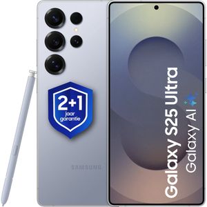 Samsung Galaxy S25 Ultra 5G - 512GB - Titanium Silver Blue + 1 jaar extra garantie