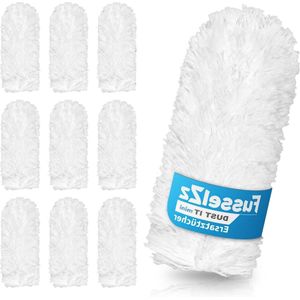 10 Wasbare Plumeau Vervangende Doeken - Effectieve Stofverwijdering - Reinigingskracht - Moeiteloos Stofvrij Huis ragebol