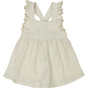 Dirkje R-CHERRY Meisjes Jurk - Dusty green - Maat 80