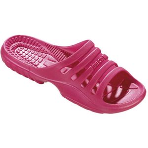 BECO dames badslippers - roze - maat 42
