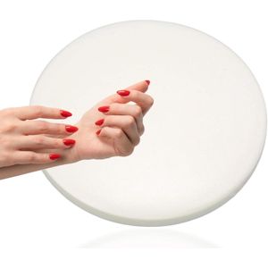 Ronde Elleboogsteun voor Manicureprofessionals met PU-leer Handkussen