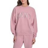 DKNY Performance Sportief sweatshirt  rosa / zilver
