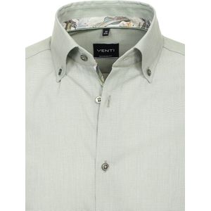 Groen Venti Overhemd Button Down Boord Strijkvrij Modern Fit - M