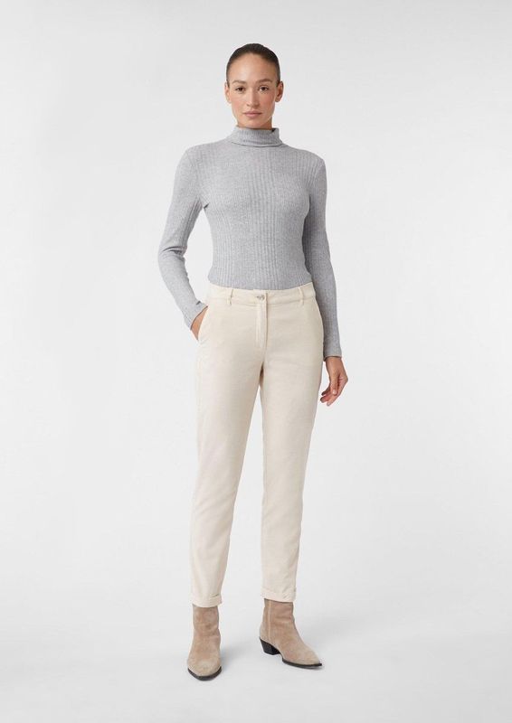 comma - Ribbroeken - Regular-fit - Corduroy - Lichtgewicht Katoen