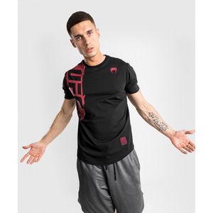 UFC Venum Authentic Fight Week 2.0 T-Shirt Zwart Rood - XXL