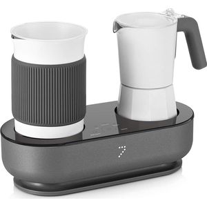 Koffie- Espresso zetapparaat - Percolator en Melkopschuimer in één apparaat