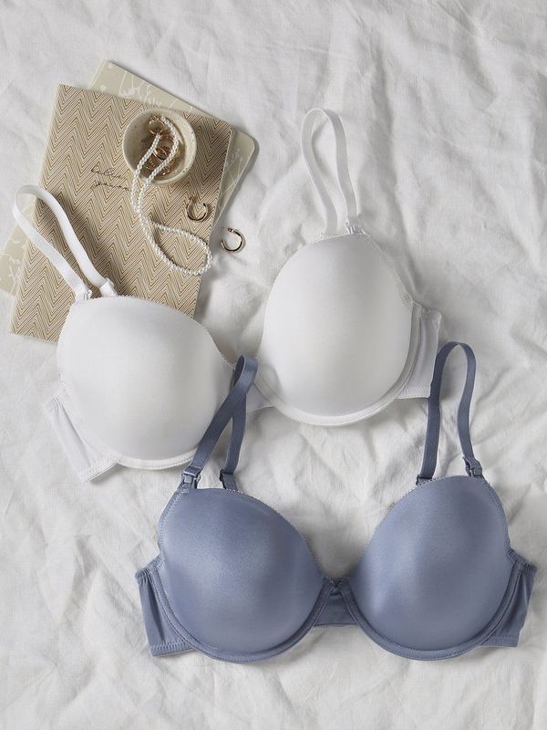 Envie de fraise - Set van 2 - Borstvoedings- en Zwangerschapsbeha's - Satijn