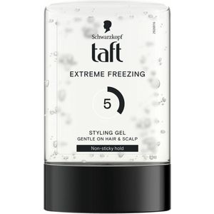 Taft - Extreme freezing 5 - Styling Gel - Sterke hold - 300 ml - 1 stuk