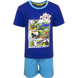 Teenage Mutant Ninja Turtles  - Shortama - Blauw - Maat 98