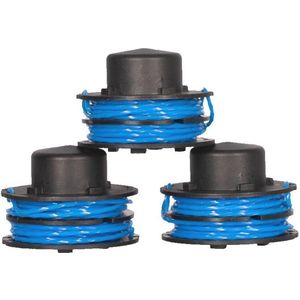 Set van 3 opzetstukken met draad 1,5 mm voor grastrimmer