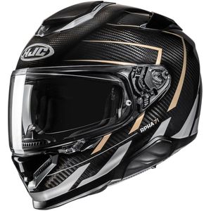 HJC RPHA 71 Carbon Cano Zwart Goud Zilver Integraalhelm - Maat S - Helm