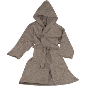 PiP Studio Badjas Jacquard - Maat XS - Khaki