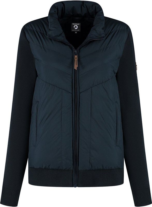 Travelin - Dana - Outdoorvest - Gevoerd - Navy