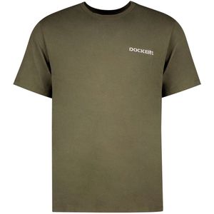Dockers - A1103-0154 - T-shirt - Groen - Korte Mouwen