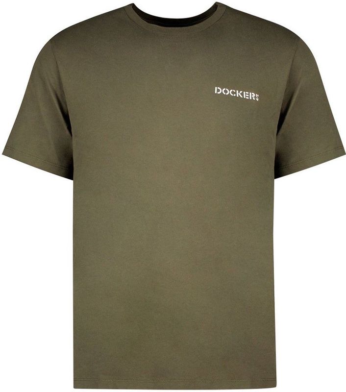 Dockers - A1103-0154 - T-shirt - Groen - Korte Mouwen