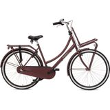 Popal Daily Dutch Basic+ N3 Transportfiets - Stadsfiets - Dames - 53 centimeter - Oak Red