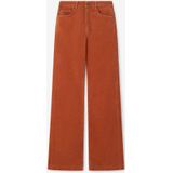 Sissy-Boy - Corduroy Flared Broek - Bruin - 4-Pocket Model