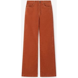 Sissy-Boy - Corduroy Flared Broek - Bruin - 4-Pocket Model