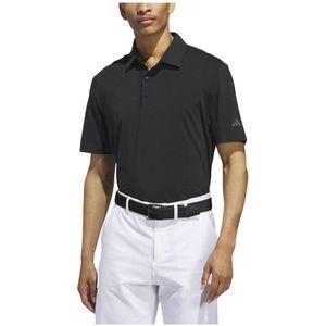 Adidas Ultimate365 Solid Korte Mouw Poloshirt Zwart XL Man