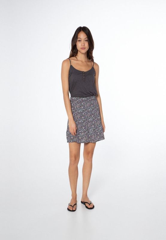 Protest Prtmimizan – Spaghetti top Dames – Ronde hals – Verstelbare bandjes – True Black