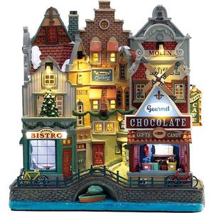 Lemax - 'Seaside Christmas' - Verlicht gebouw - Exclusief adapter (werkt ook op batterijen)