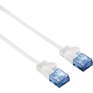 Hama CAT-6-netwerkkabel ""Slim-Flexible"", wit, 1,50 m