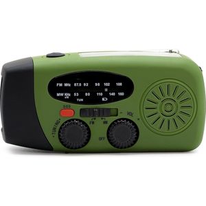 Radio - Noodradio - Weerradio - Radio voor Noodgevallen - Nood - Muziek - Nieuws - Noodpakket - Rampen - Praktisch - Zonneenergie