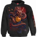 Spiral Samurai Heren Trui met capuchon - zwart - XXL