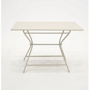Tuintafel Globe 110x70cm cream