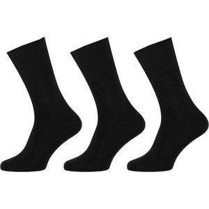 6-Pack Modal Sokken Met Anti-Knel Boord 121460000 Apollo - Unisex - Antraciet - 35-38